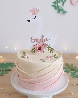 Topper tort Lebădă