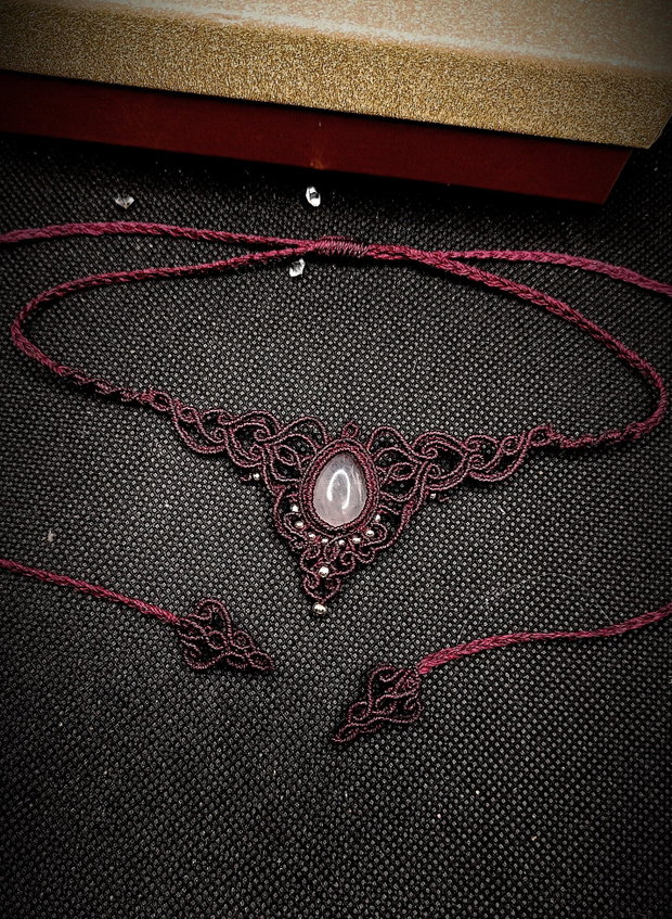 Choker Medieval Princess Micromacrame Cuart