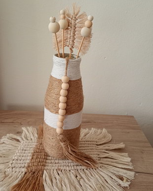 Vază decorativă sticlă