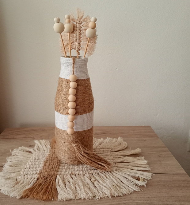 Vază decorativă sticlă