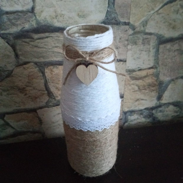 Vază decorativă sticlă