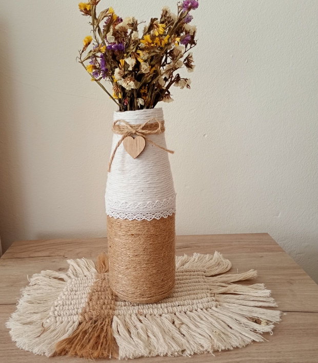 Vază decorativă sticlă