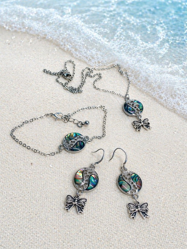 Set bijuterii Abalone (Paua) 02058
