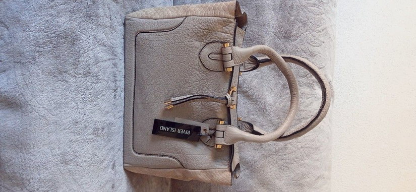 Geantă River Island ,Piele Naturală