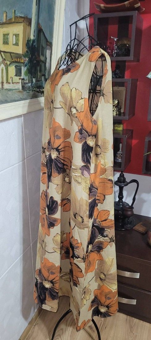 Rochie din in mărime 44-46