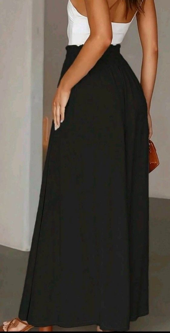 Pantalon model larg)evazat