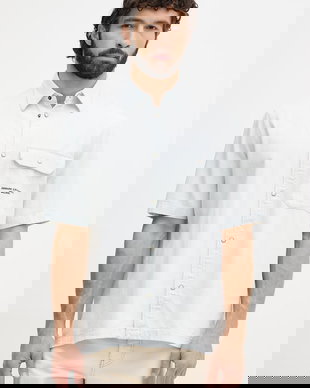 Armani Exchange cămașă pentru bărbați, din bumbac