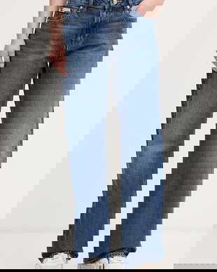 Calvin Klein Jeans blugi drepți pentru femei