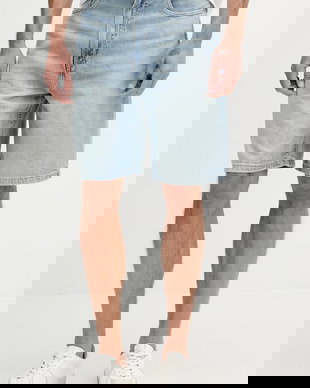 Calvin Klein Jeans pantaloni scurți pentru bărbați, cu amestec de in