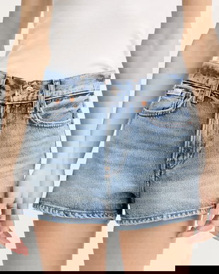 Calvin Klein Jeans pantaloni scurți pentru femei, din denim