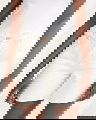 Armani Exchange pantaloni scurți pentru femei, din denim