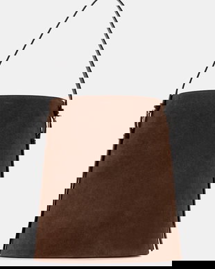 Coperni coș de femei din piele întoarsă