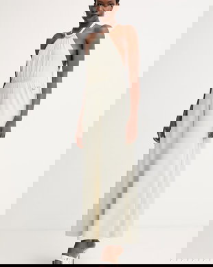 Armani Exchange salopetă pentru femei, cu vâscoză