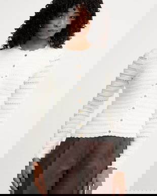 Marciano by Guess cardigan pentru femei, cu vâscoză CAROL