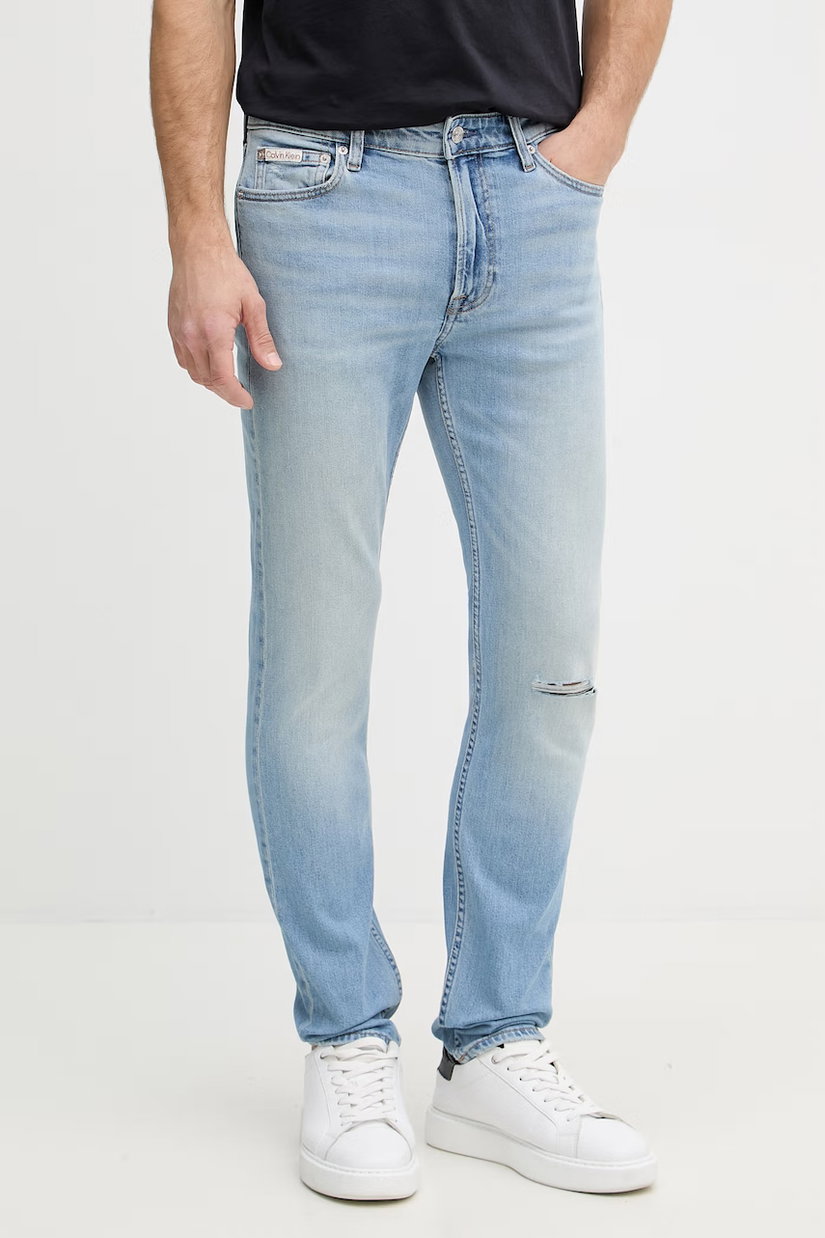 Calvin Klein Jeans blugi slim fit pentru bărbați
