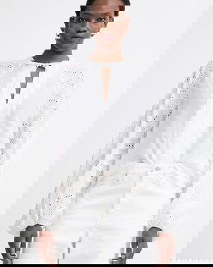 BOSS Orange bluză tip cămașă pentru femei, din bumbac C Belvast