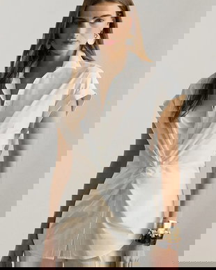 Lauren Ralph Lauren Cămașă femei din bumbac