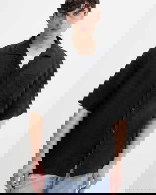 HUGO cămașă pentru bărbați, din in Exolino