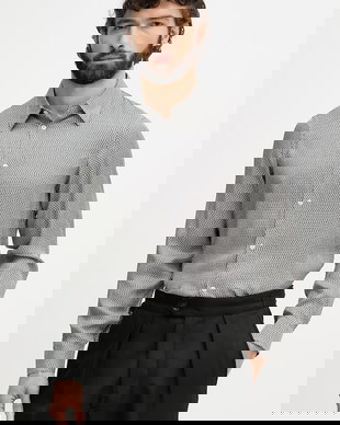 Armani Exchange cămașă pentru bărbați, din vâscoză