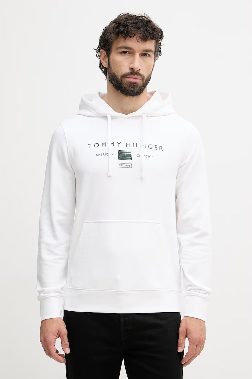 Tommy Hilfiger hanorac cu glugă pentru bărbați, din bumbac