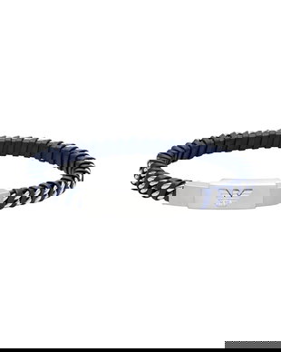 Emporio Armani brățară bărbătească oțel inoxidabil Eagle Logo