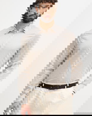 Armani Exchange cămașă bărbătească din bumbac