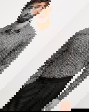 Armani Exchange cămașă bărbați din bumbac