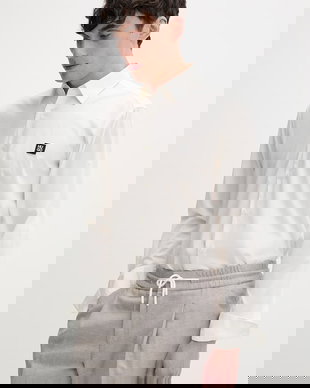 HUGO cămașă bărbătească din bumbac cu elastan Ermo