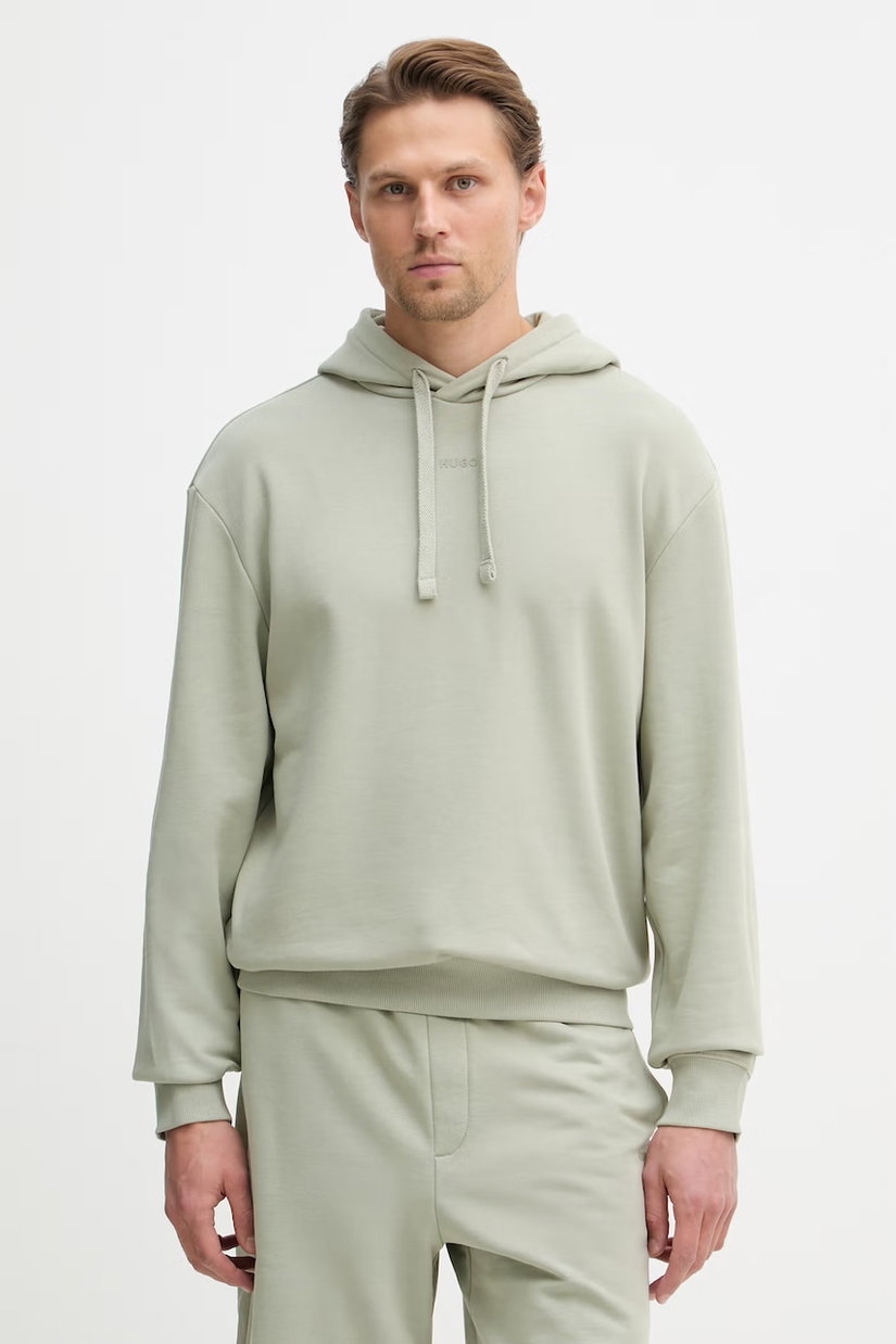 HUGO hanorac cu glugă bărbătesc din bumbac Dapo