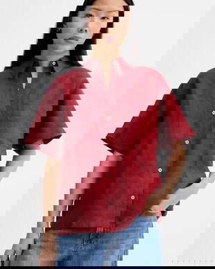 Marc O'Polo cămașă pentru femei, din in