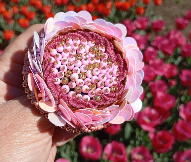 Broșă Floare