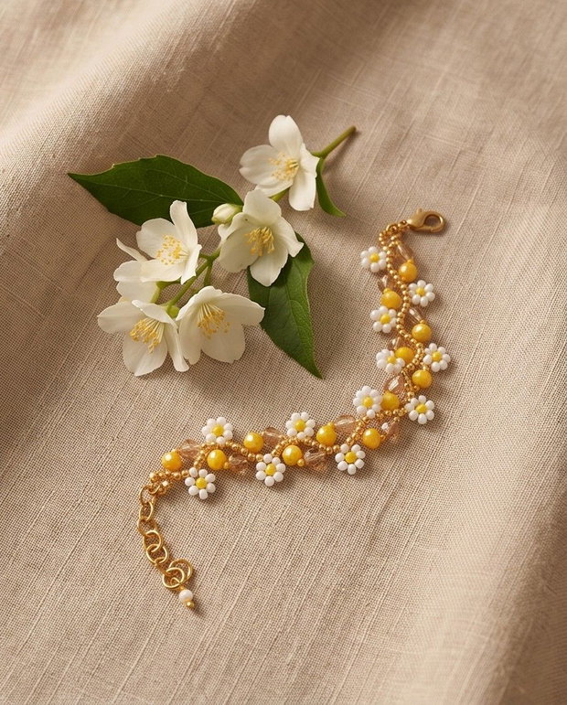 Rezervat Brățară - Lemon Flowers