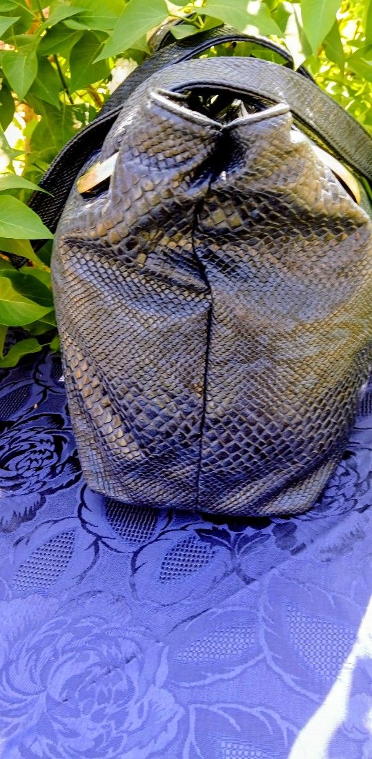 Geantă de piele The Crocodile CROCODILE by Oliver