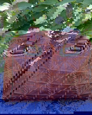 Geantă Vintage GT Collection - Piele Naturală