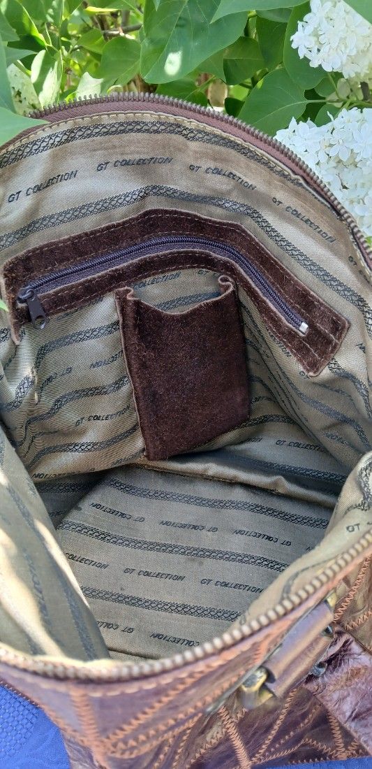 Geantă Vintage GT Collection - Piele Naturală