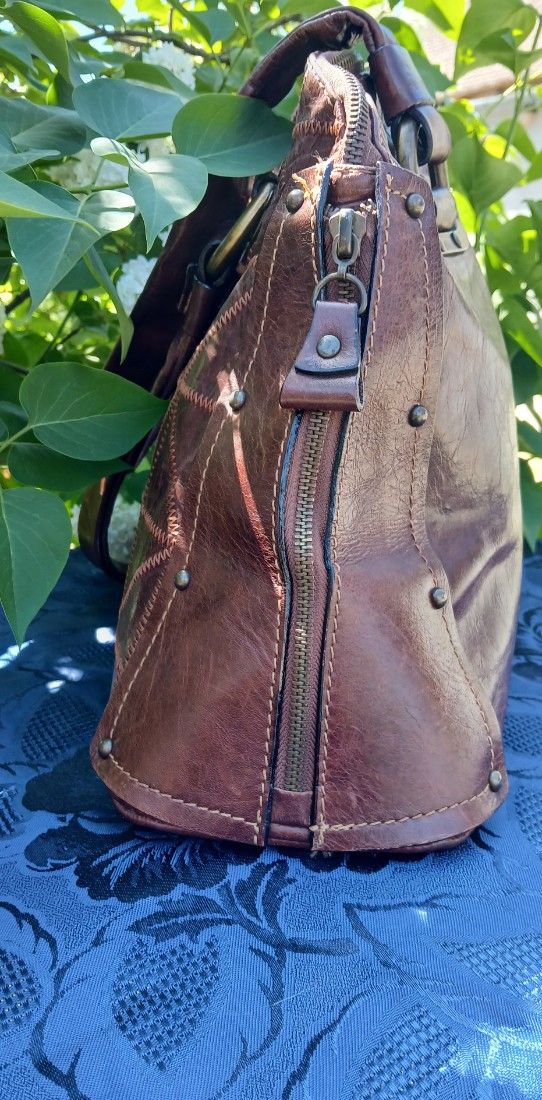 Geantă Vintage GT Collection - Piele Naturală