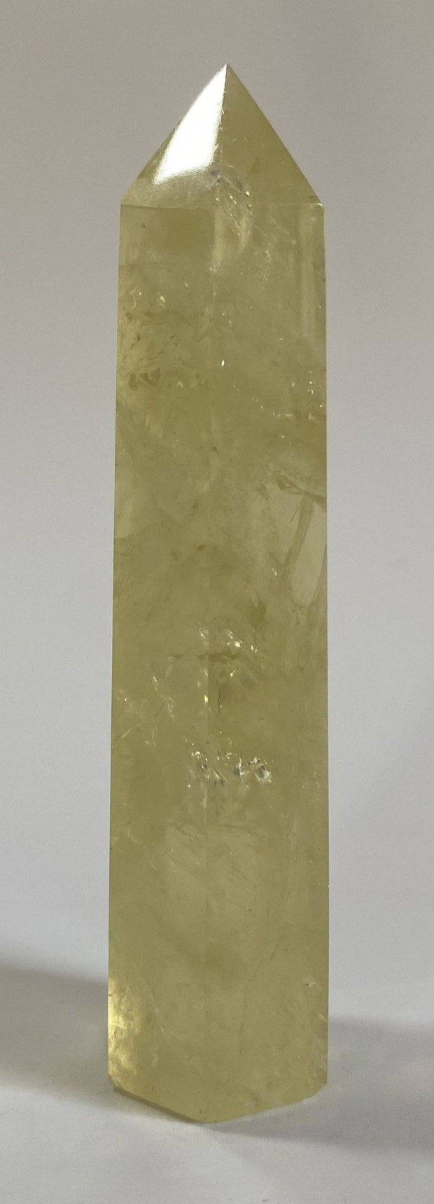 Citrin - Obelisc piatra semipretioasa