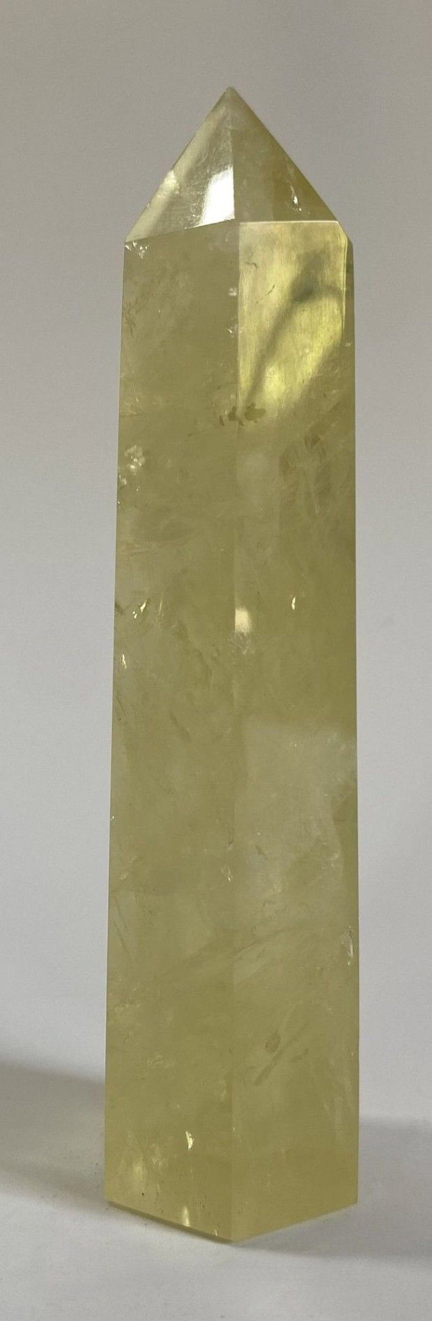 Citrin - Obelisc piatra semipretioasa