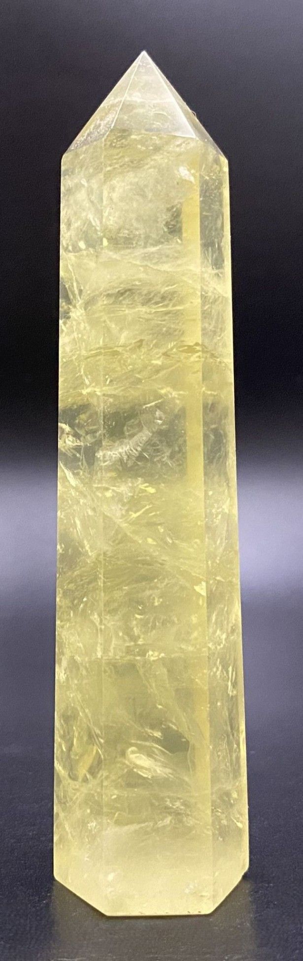 Citrin - Obelisc piatra semipretioasa