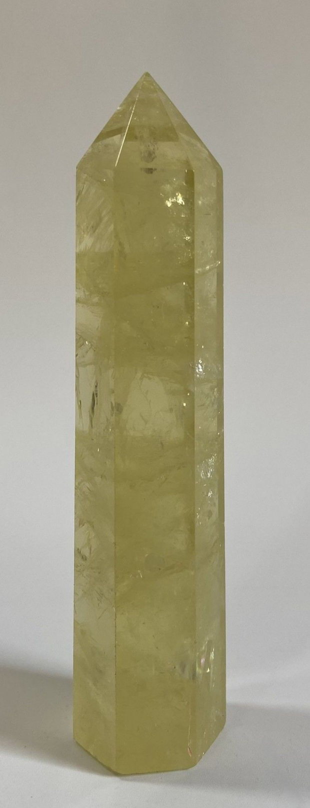 Citrin - Obelisc piatra semipretioasa