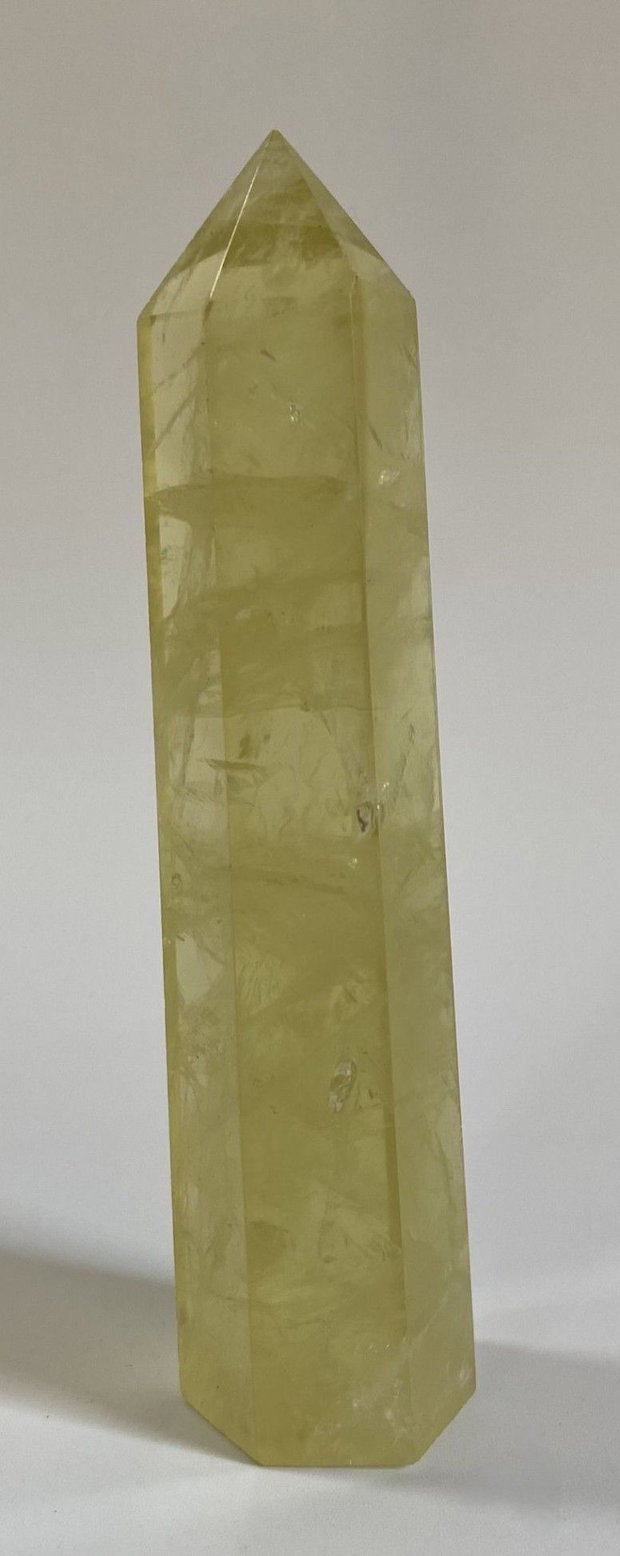 Citrin - Obelisc piatra semipretioasa