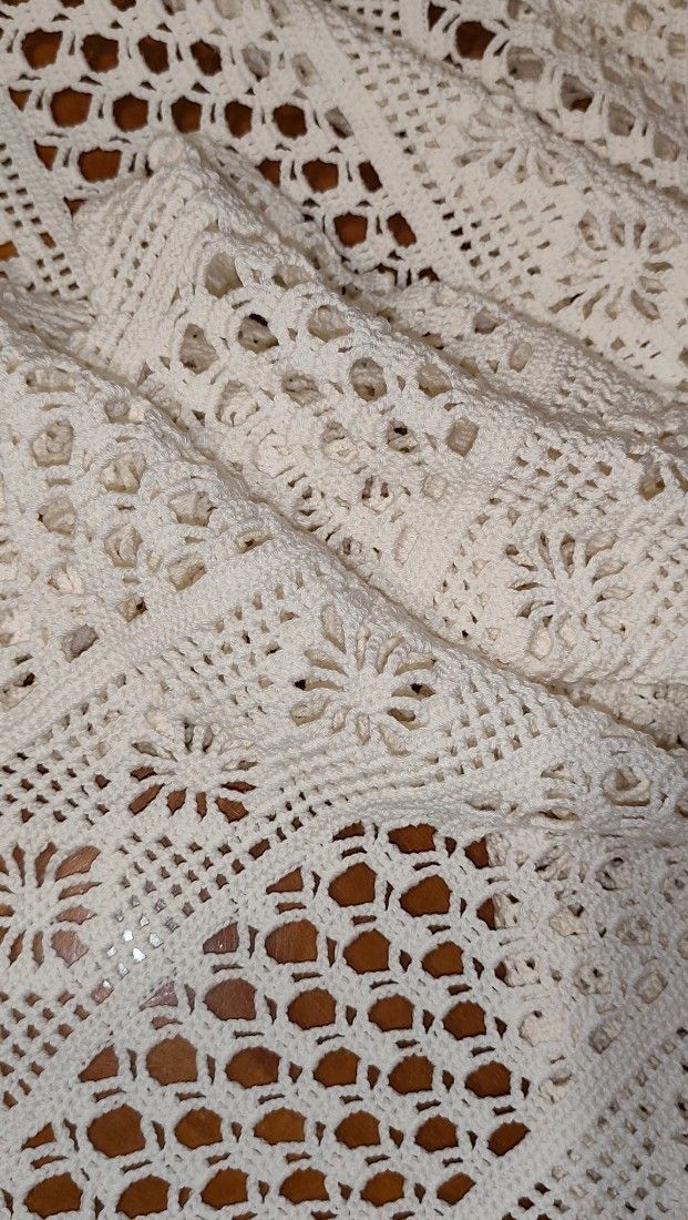 Fata masa macrame bumbac