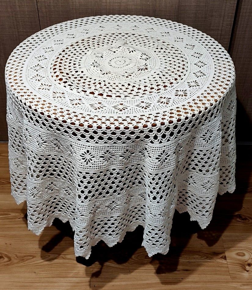 Fata masa macrame bumbac