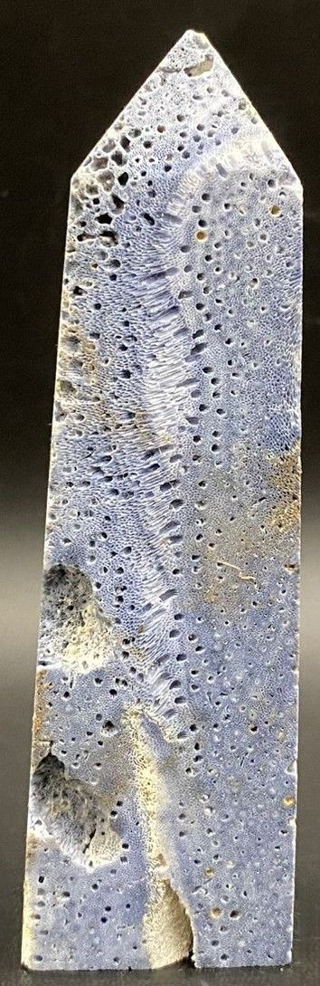 Coral Albastru - Obelisc piatra semipretioasa