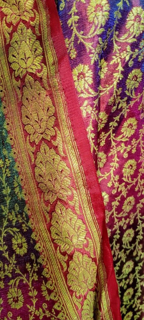 Cupon mătase brocard  cod 1