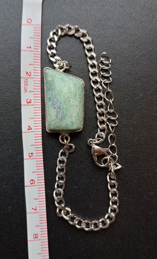 Kyanite in fuchsite