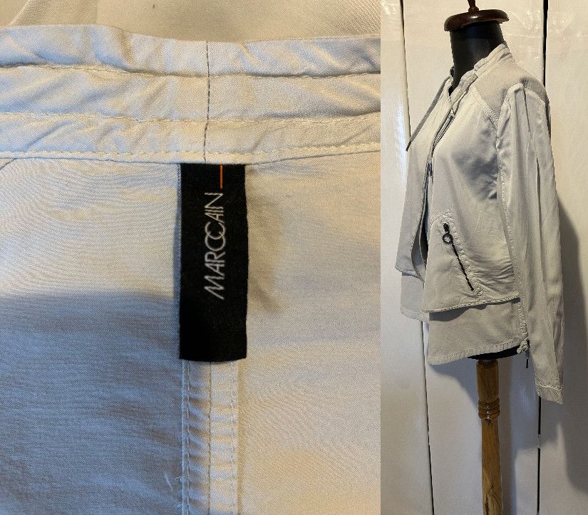 Marc Cain Sacou casual din vâscoză și bumbac