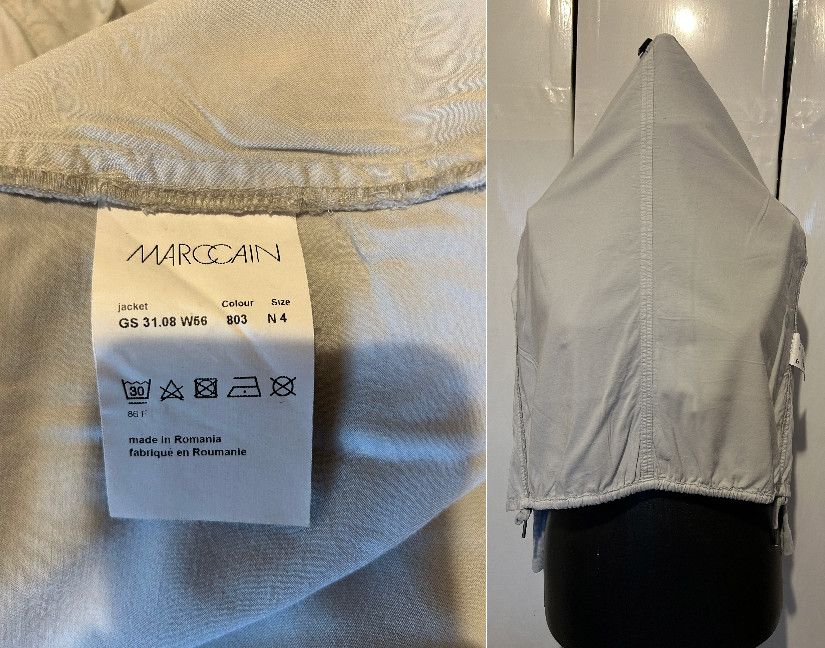 Marc Cain Sacou casual din vâscoză și bumbac