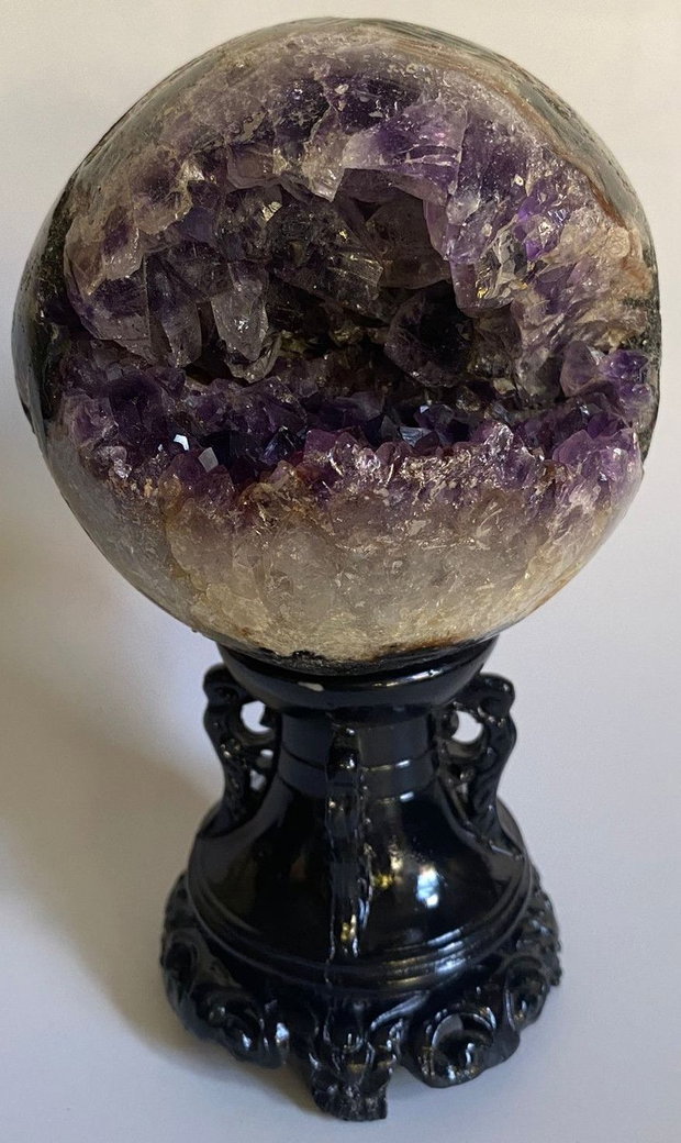 Ametist - Sfera geoda piatra semipretioasa