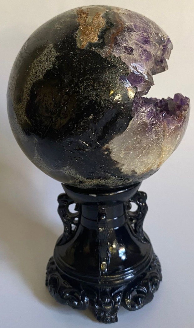 Ametist - Sfera geoda piatra semipretioasa